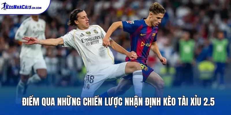 Điểm qua những chiến lược nhận định kèo Tài Xỉu 2.5